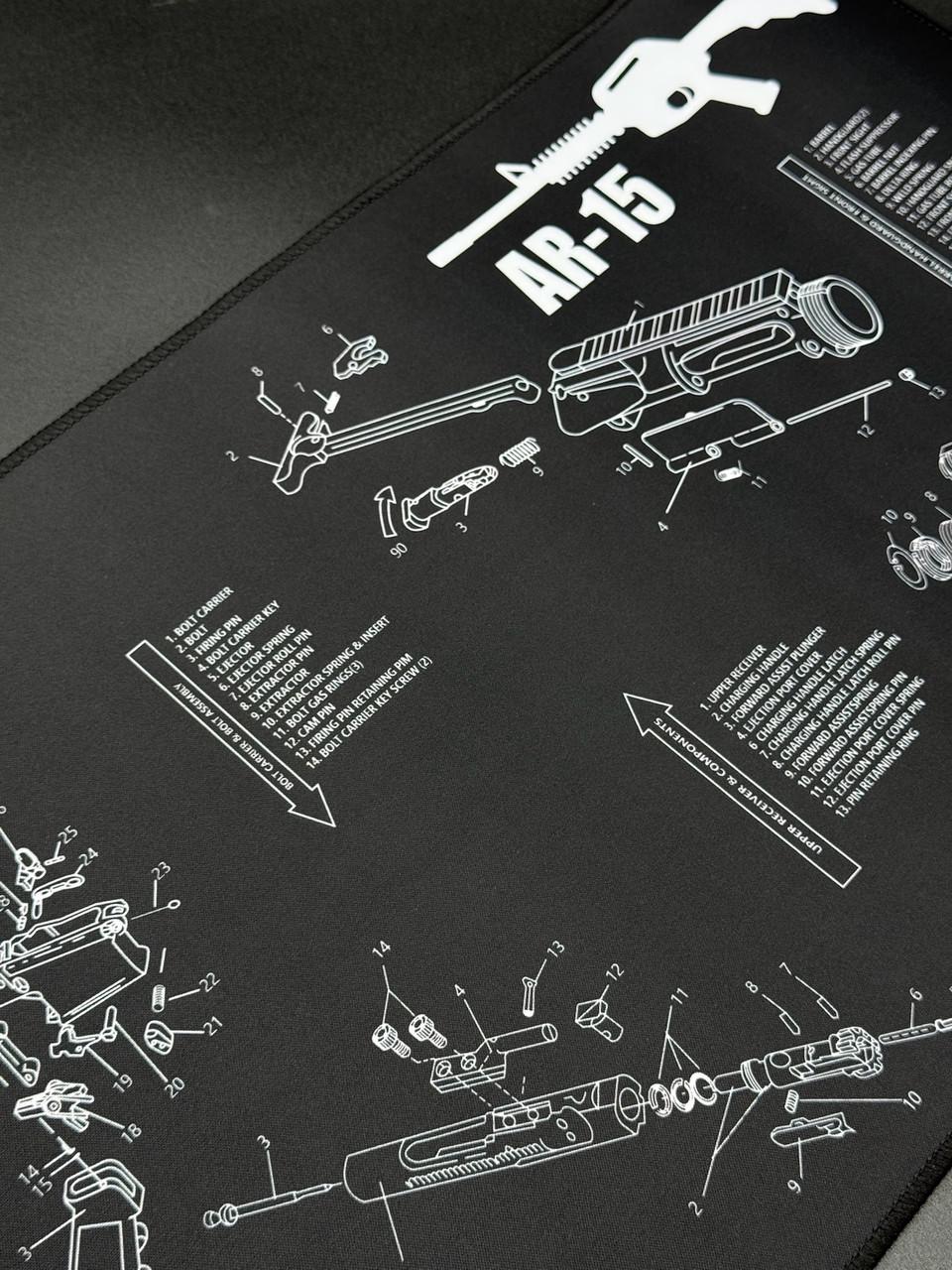 Килимок для чищення гвинтівки Recoil 6737AR (2644772200) - фото 3 Килимок для чищення гвинтівки Recoil 6737AR (2644772200) - фото 3