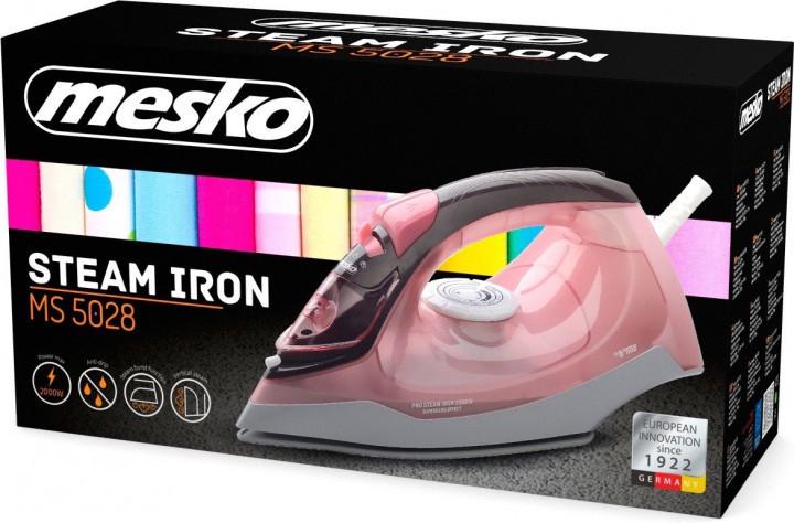 Утюг Mesko MS 5028 с функцией вертикального отпаривания - фото 6
