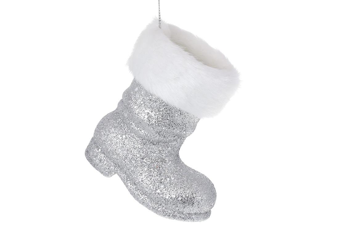 Елочное украшение Сапожок BonaDi (113-819)