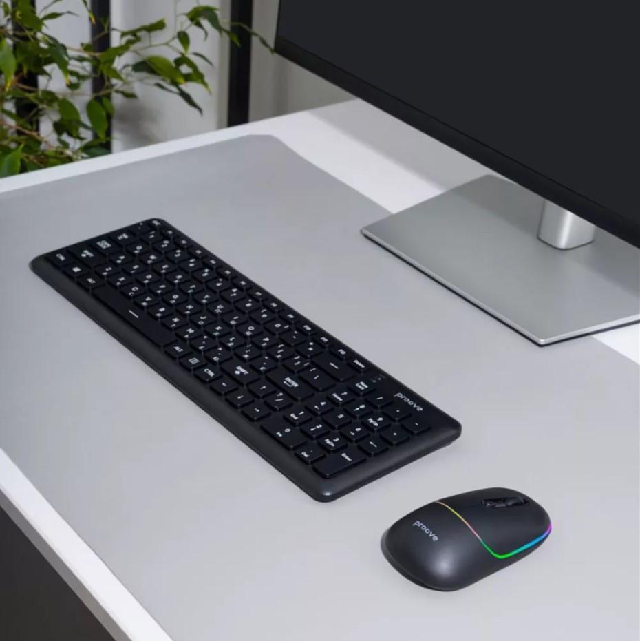 Мышь беспроводная Proove Blink RGB Black - фото 5
