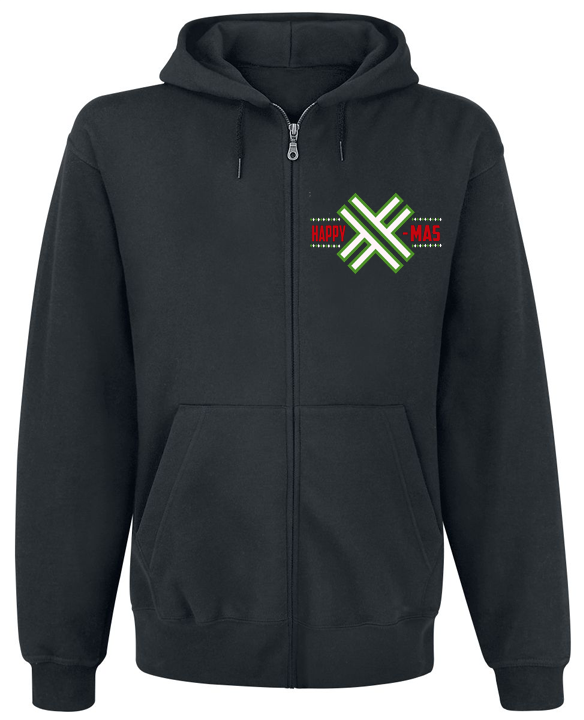 Толстовка з блискавкою "Eskimo Callboy Happy X-Mas" L Чорний (13416) Толстовка з блискавкою "Eskimo Callboy Happy X-Mas" L Чорний (13416)