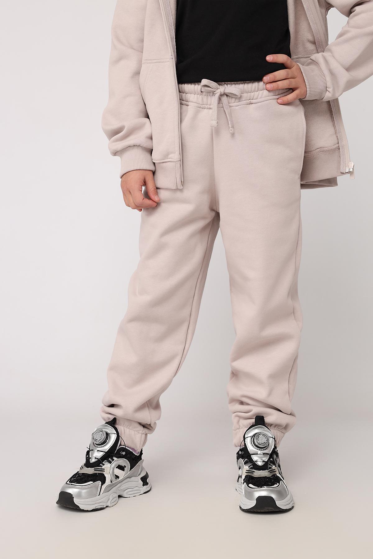 Брюки спортивные для девочки 152 см Бежевый (ЦБ-00279665) Брюки спортивные для девочки 152 см Бежевый (ЦБ-00279665)