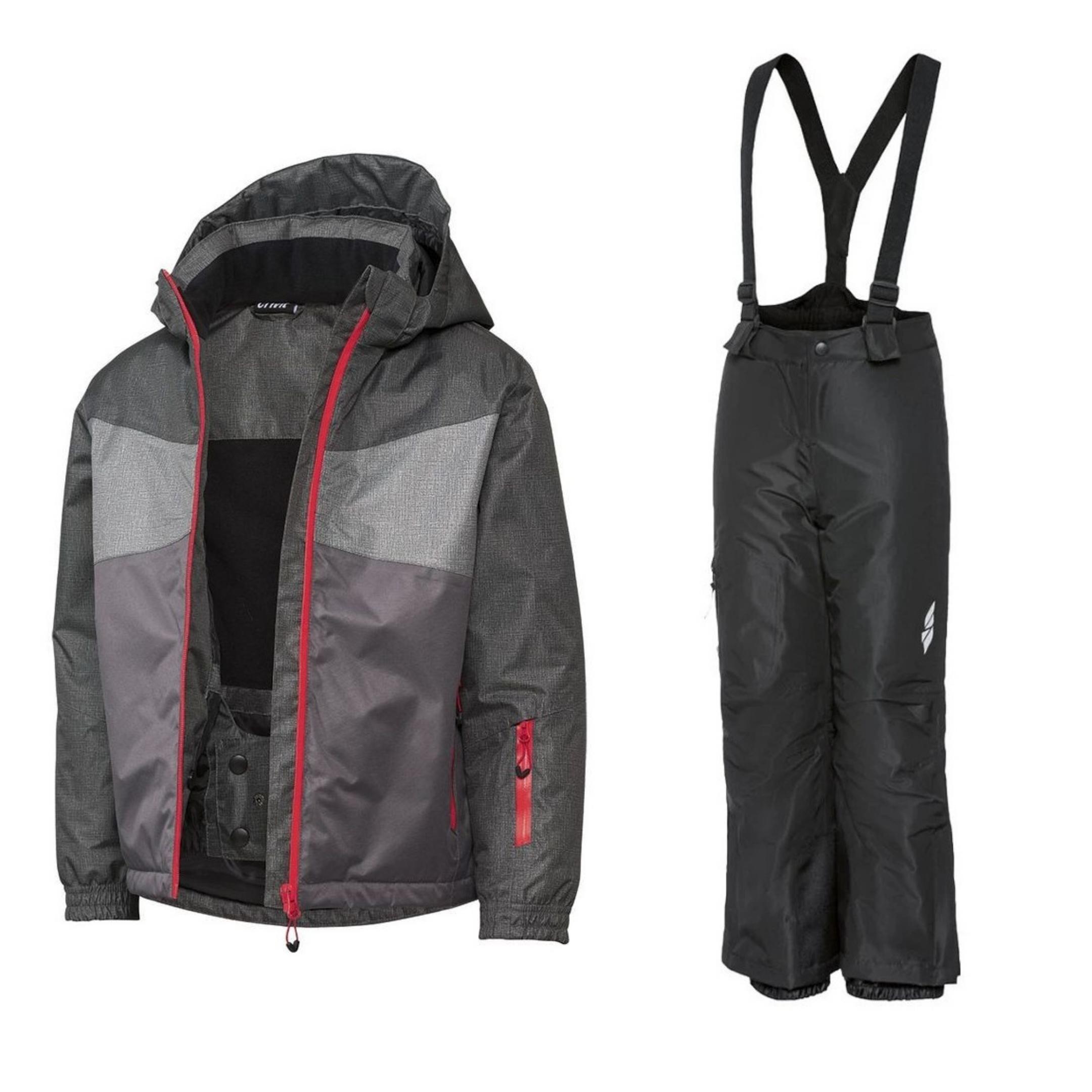 Лыжный костюм Crivit для мальчика 134-140 см Черный (13677300)