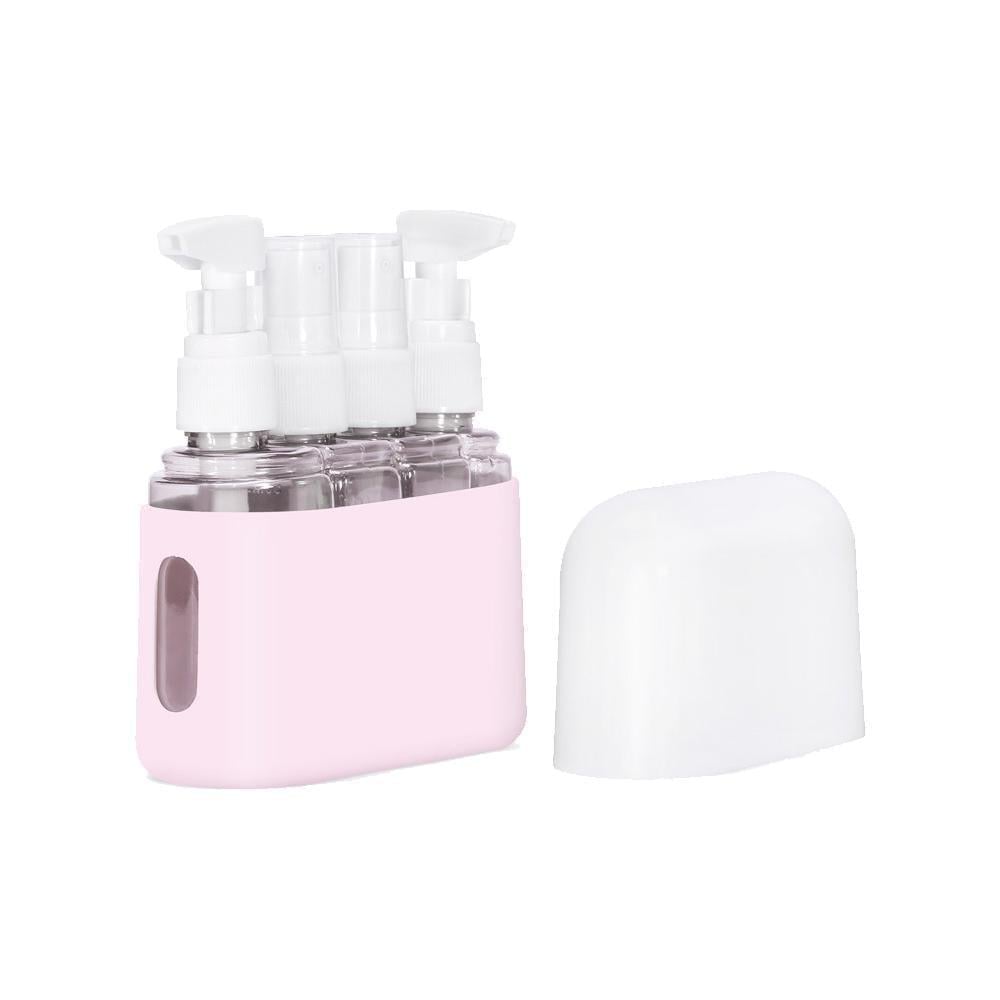 Емкости дорожные для косметики/шампуней/гелей 50 мл 4 шт. Розовый (14856914) Емкости дорожные для косметики/шампуней/гелей 50 мл 4 шт. Розовый (14856914)