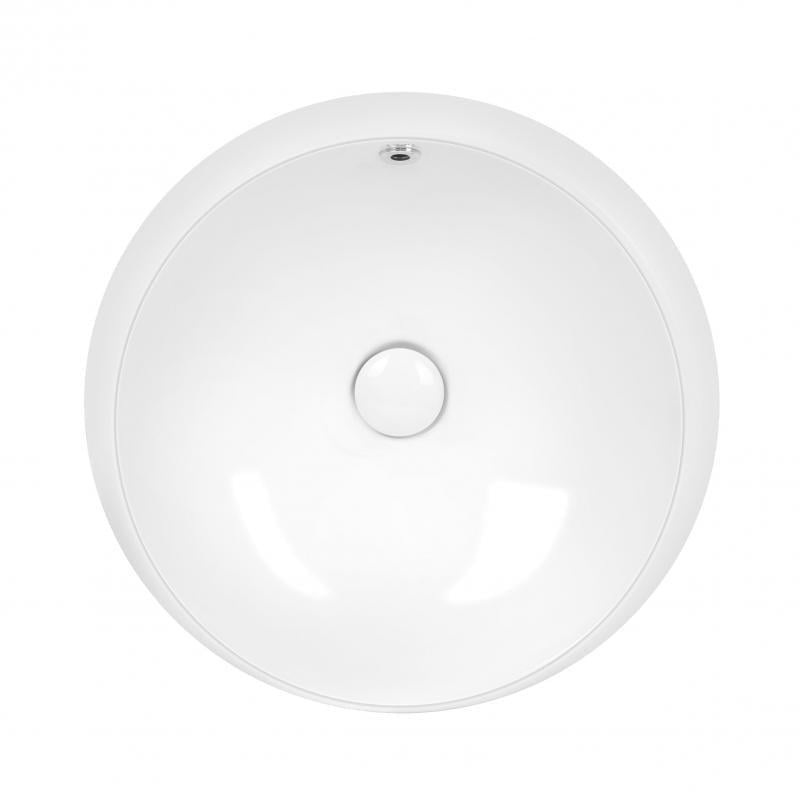 Раковина Q-tap Jay с донным клапаном QT0711K305W (14009)