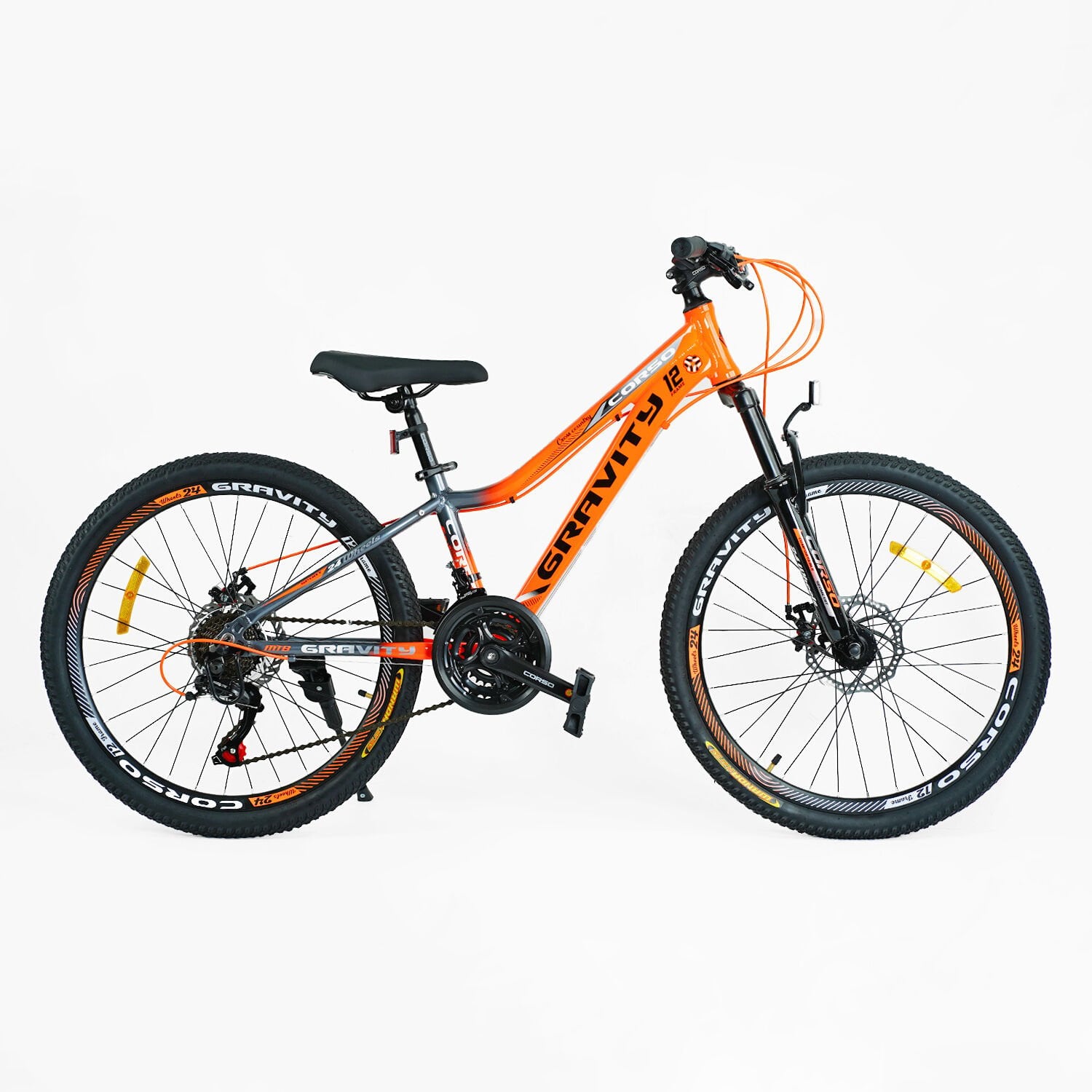 Велосипед спортивный Corso GRAVITY 24" (GR-24763)