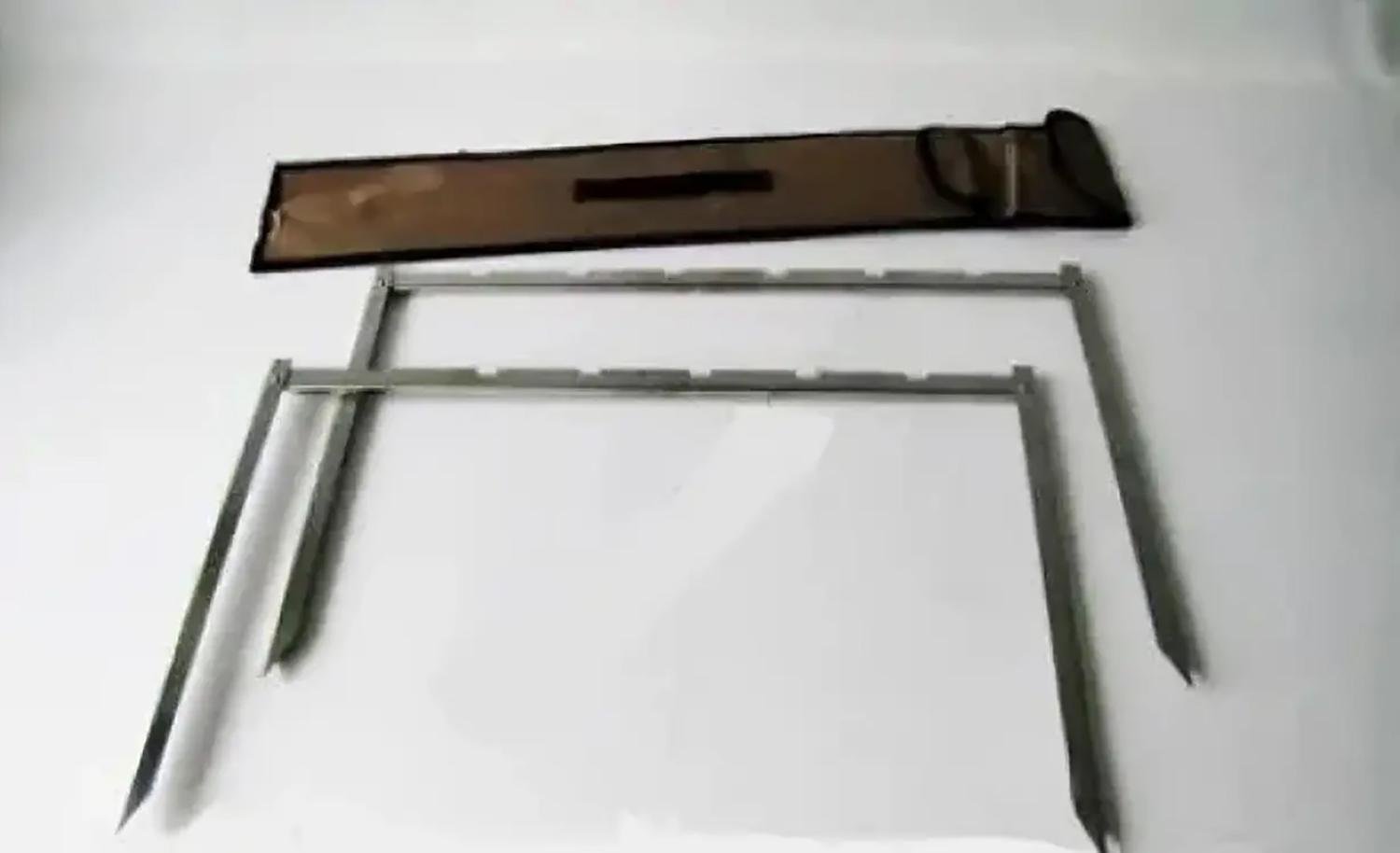 Мангал-рамка розбірний на 6 шампурів у чохлі (86529) - фото 5