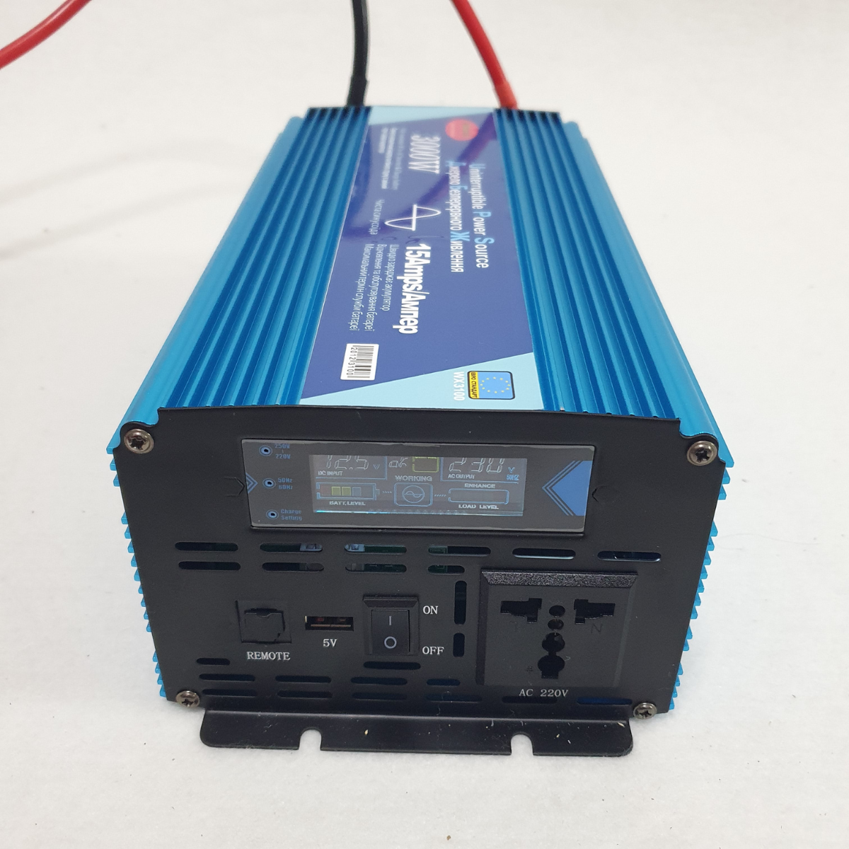 Преобразователь напряжения/инвертор Power Inverter Wimpex 3000W с защитой от короткого замыкания X31-W00 - фото 7 Преобразователь напряжения/инвертор Power Inverter Wimpex 3000W с защитой от короткого замыкания X31-W00 - фото 7