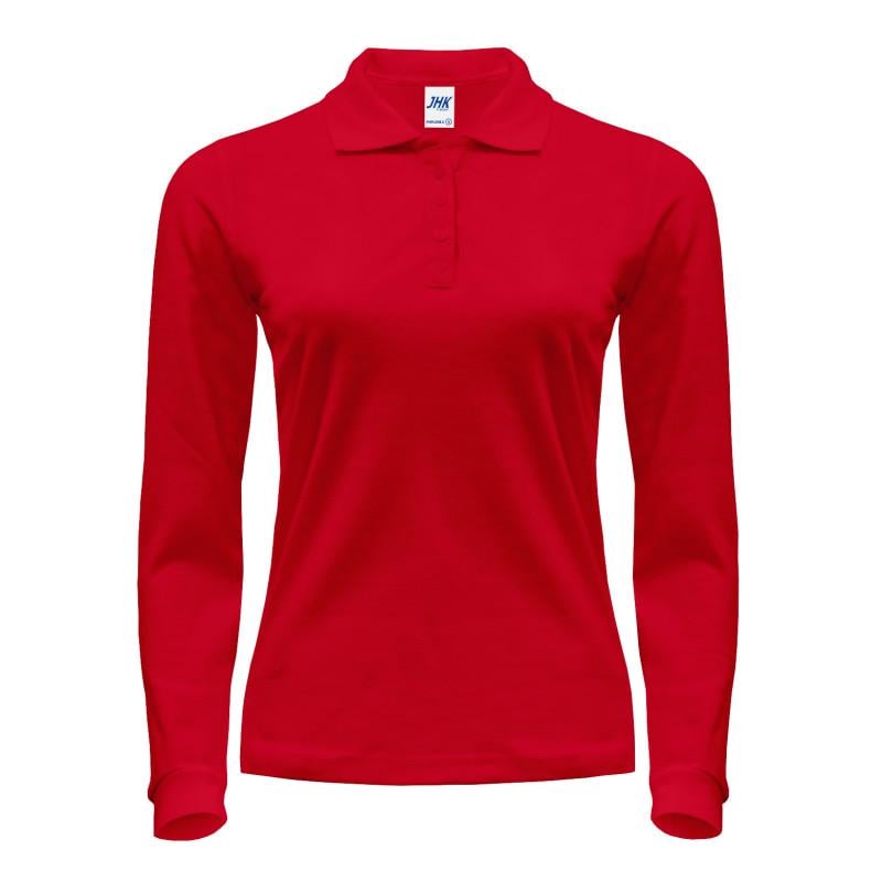Поло JHK POLO REGULAR LADY LS XXL Красный (RD)