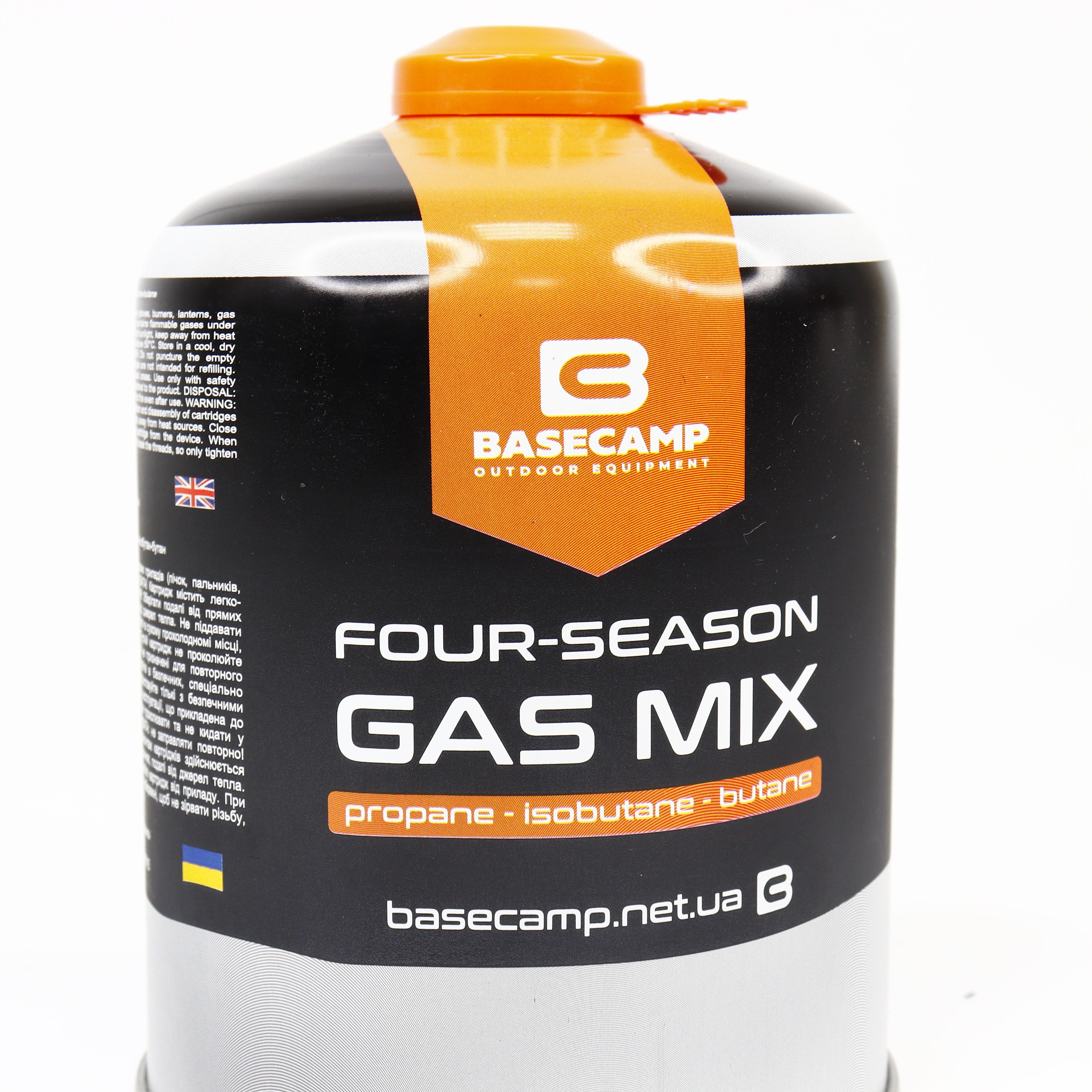 Газовий балон BaseCamp 4 Season Gas 450 г (021014) - фото 4