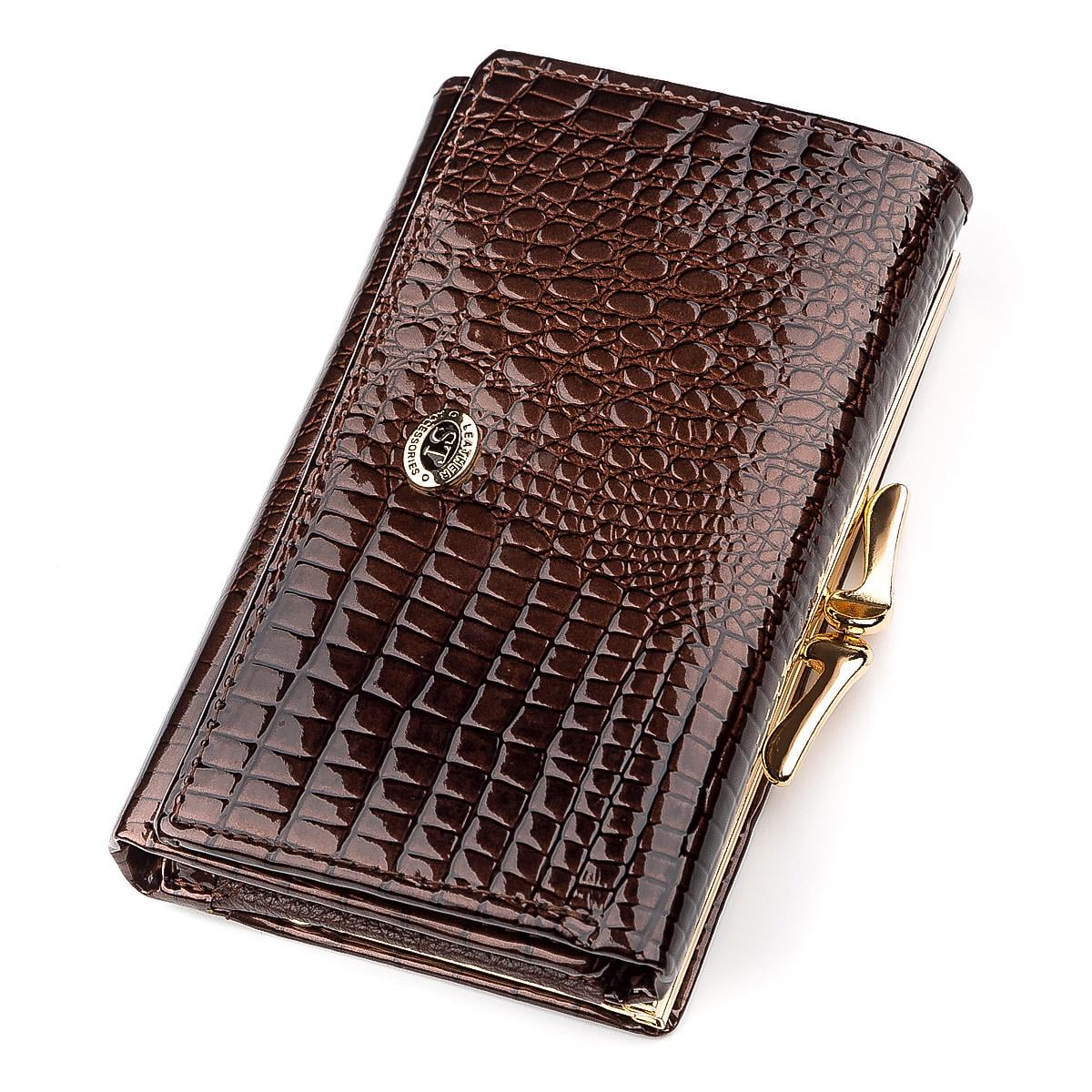 Кошелек женский ST Leather 18372 кожа Коричневый (23471)