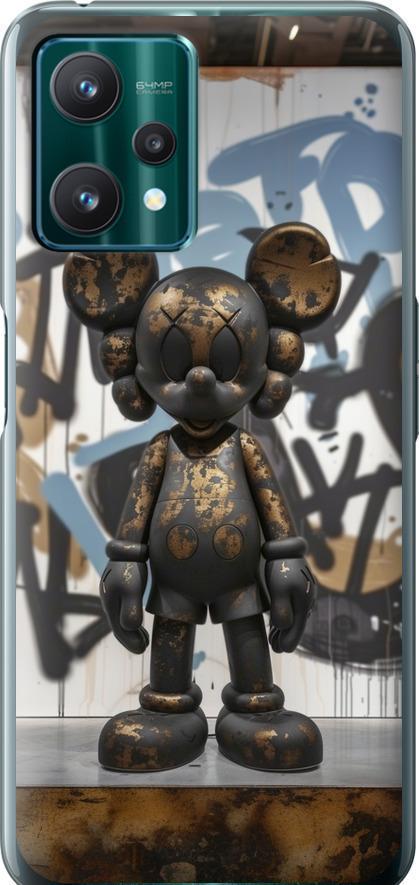 Чехол на Realme 9 Pro Bronze kaws v2 (6098u-2595-42517)