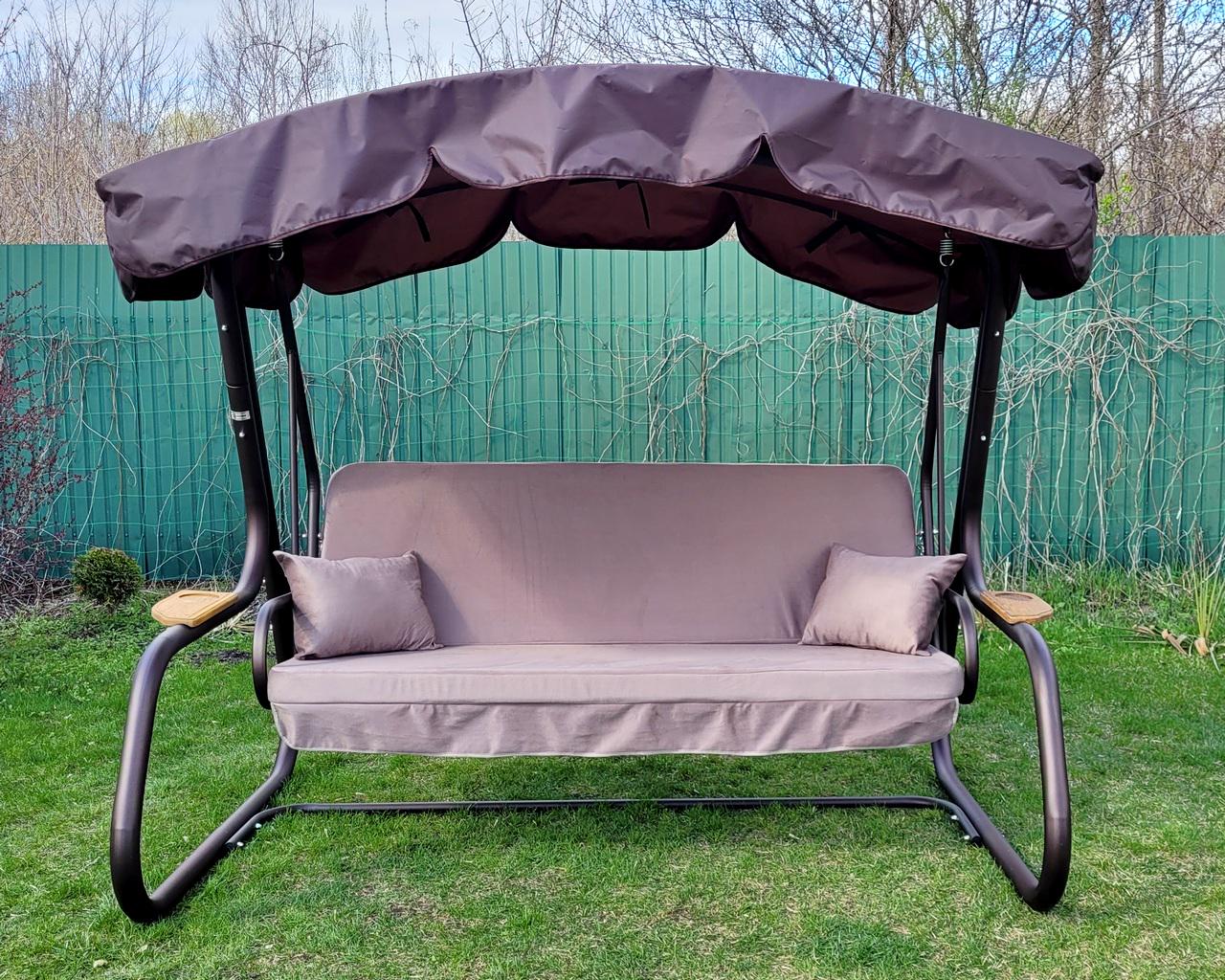 Садова гойдалка GreenGard Домініка Solo (Арт.046) - фото 3 Садова гойдалка GreenGard Домініка Solo (Арт.046) - фото 3