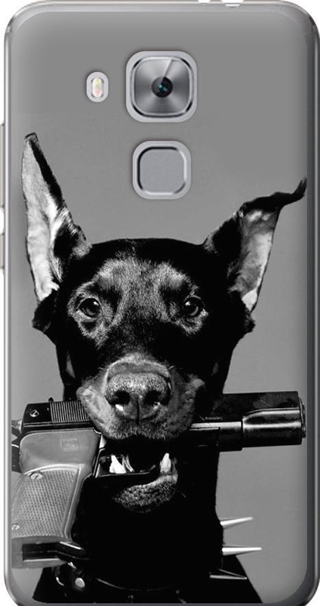 Чохол на Huawei Nova Plus Доберман (2745u-961-42517)