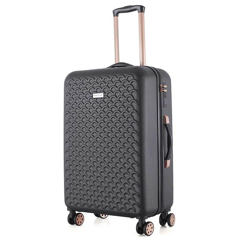 Чемодан SEMI LINE 24" M 68 л Black (DAS302928)