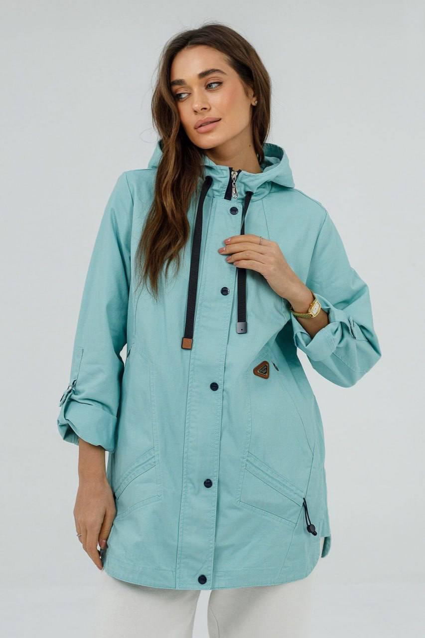 Вітровка жіноча 7XL М'ятний (349/7XL)