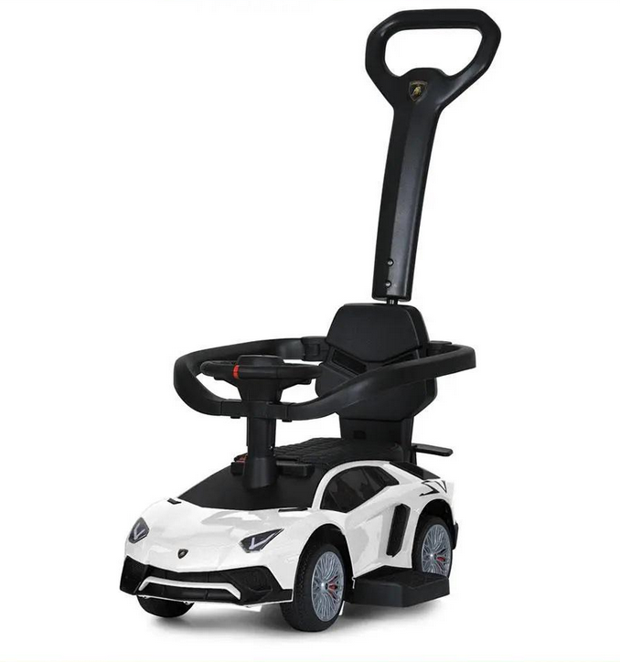 Каталка-толокар M 5777 EL-1 Lamborghini Белый