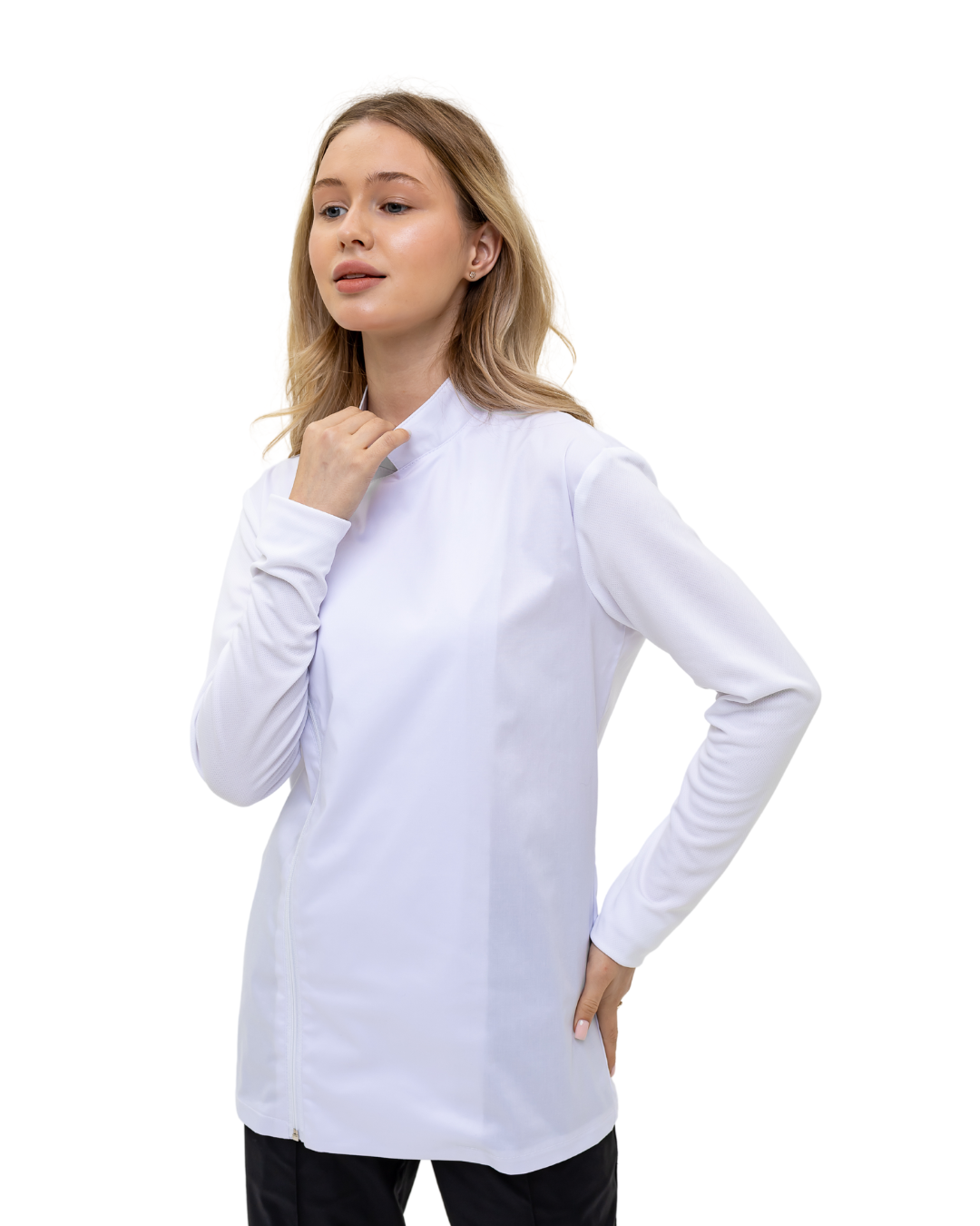 Кітель унісекс кухарський LuxForm на змійці р. 54 Білий (5897)