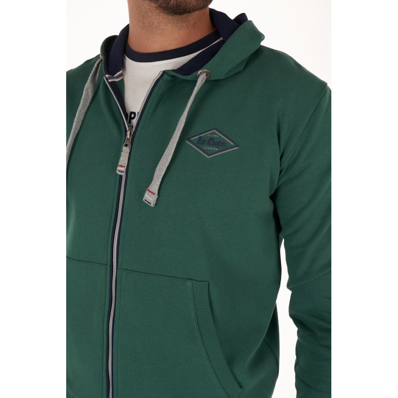 Світшот чоловічий Lee cooper 10395265 M Зелений - фото 4 Світшот чоловічий Lee cooper 10395265 M Зелений - фото 4