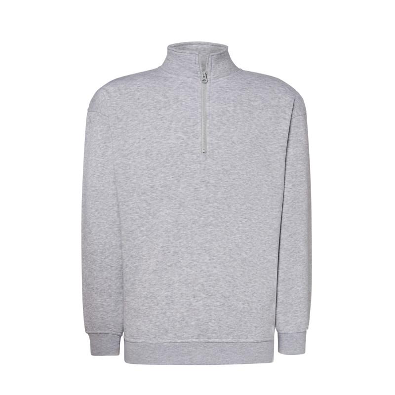 Світшот JHK HALF ZIP SWEATSHIRT L Светло-серый меланж (AS) Світшот JHK HALF ZIP SWEATSHIRT L Светло-серый меланж (AS)