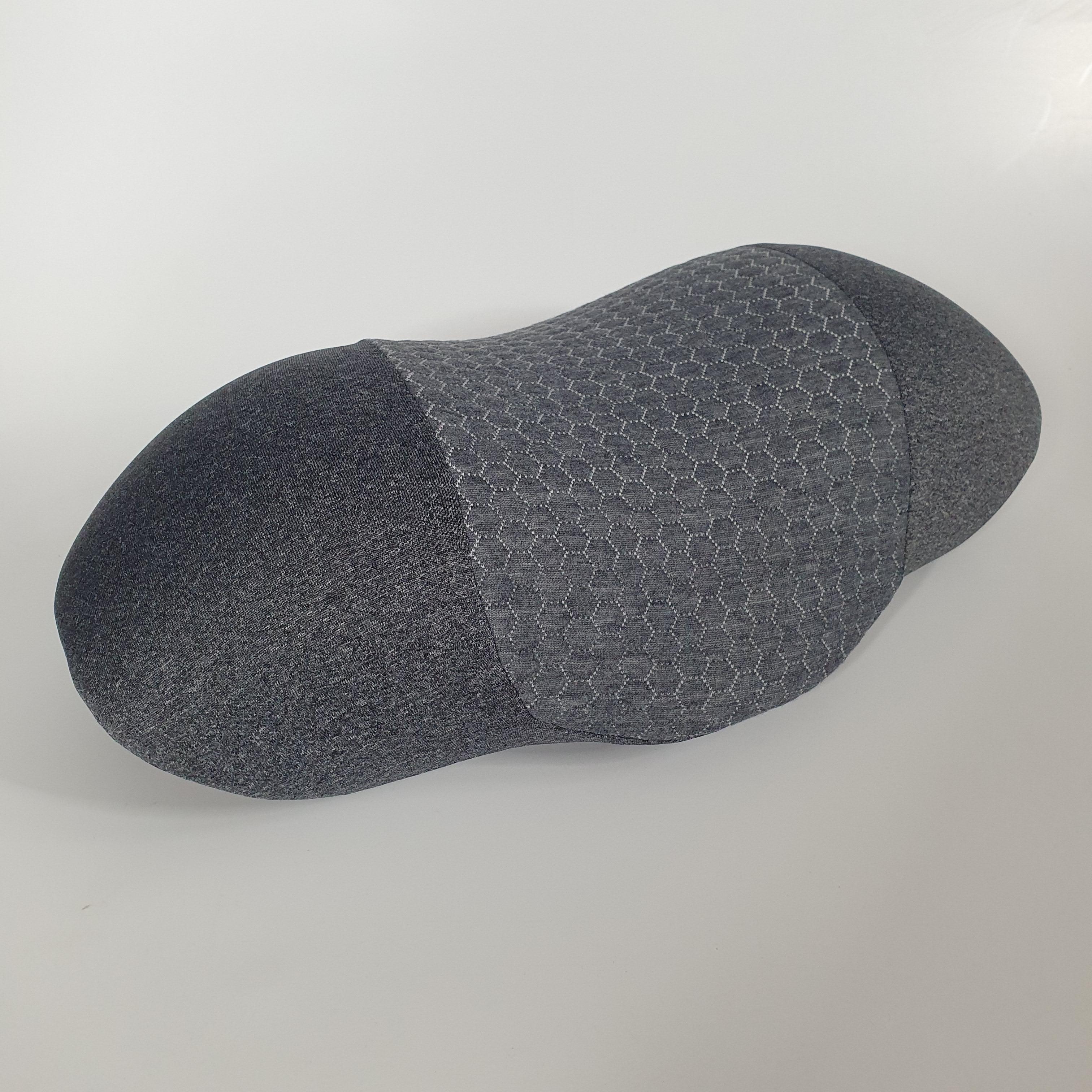 Подушка ортопедическая с поддержкой шеи и эффектом памяти Серый (VYI-829)