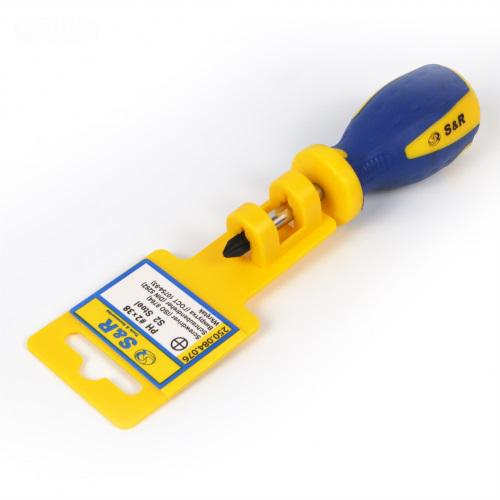 Отвертка S&R серии S2 с профилем PH2х38 мм (250084076) - фото 6