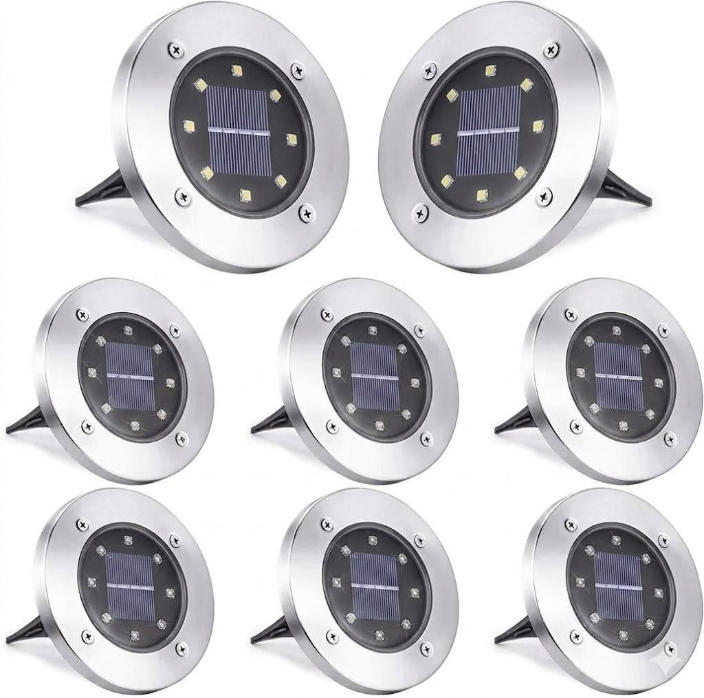 Набір ліхтарів сонячних ґрунтових LED LYHOPE 8 шт. (32927083)