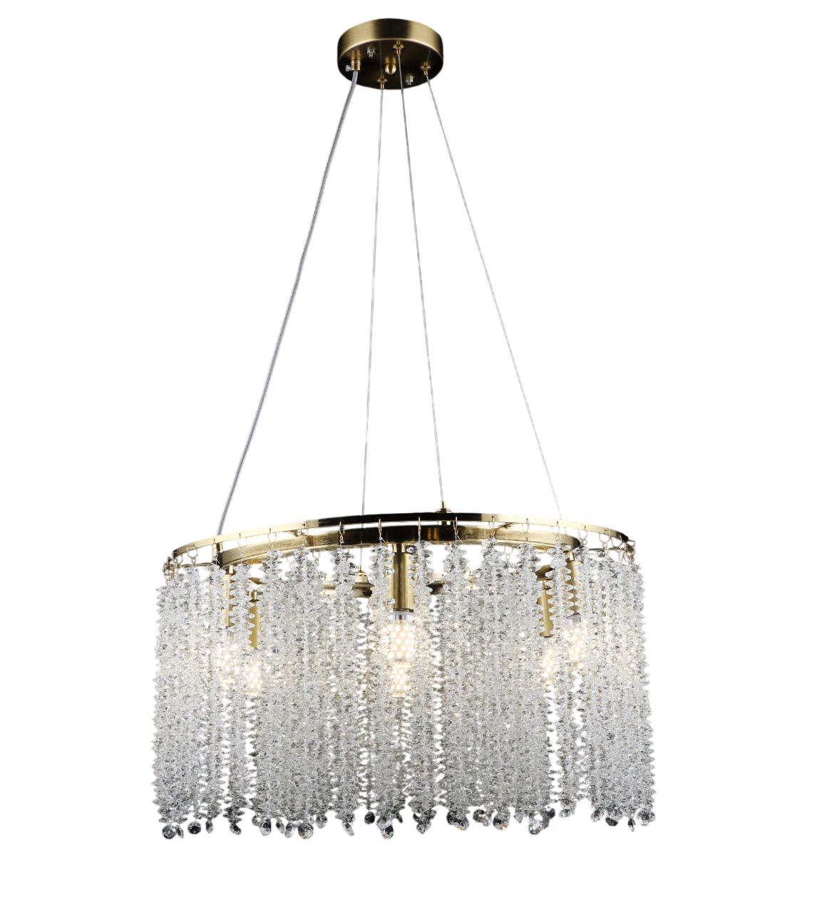 Люстра хрустальная Sirius классическая подвесная B E2669/6 COP