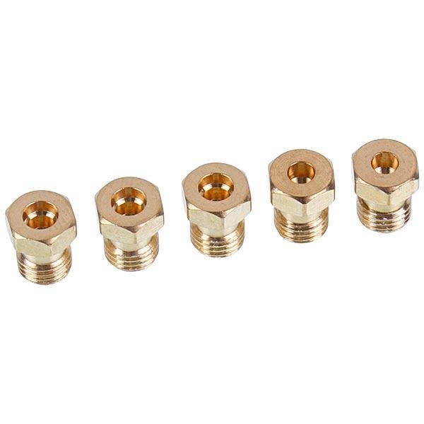 Набор форсунок горелки COD.CG149 для газовой плиты Whicepart 5 шт. (00000037450) - фото 2