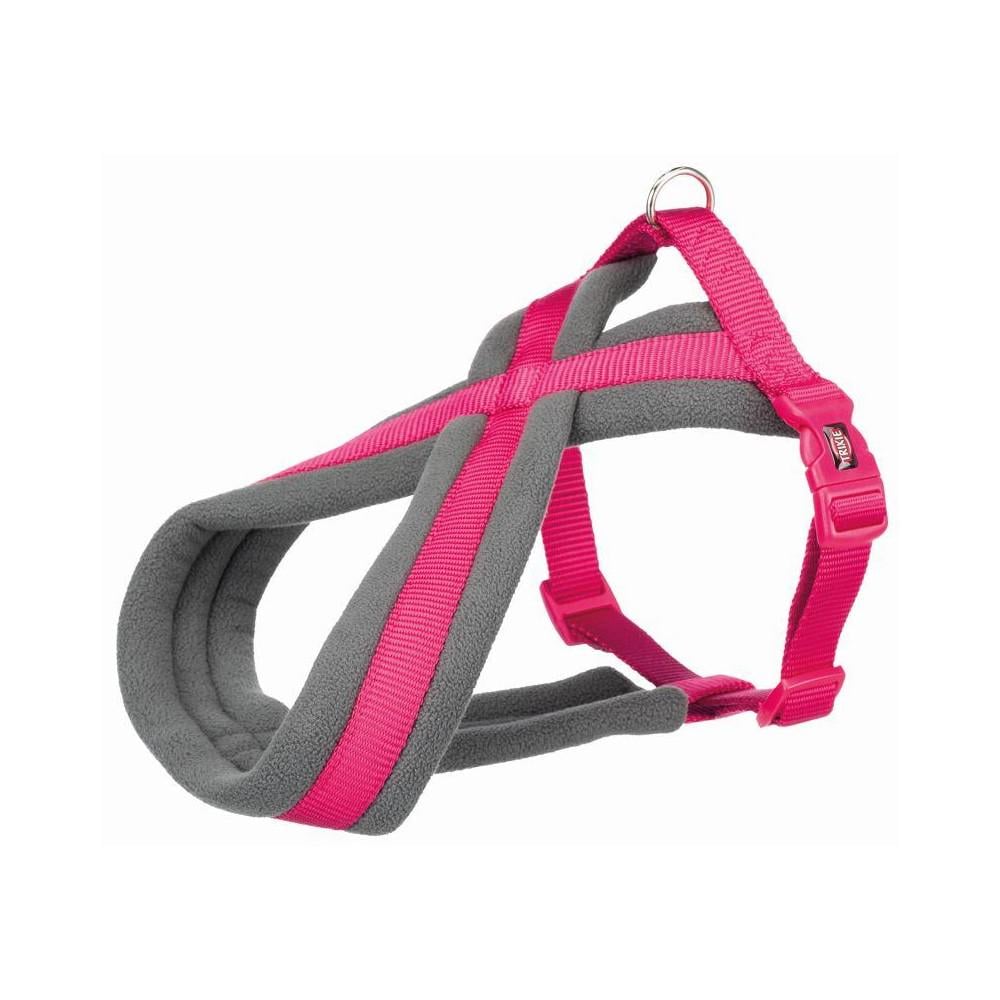 Шлей-вісімка для собак Trixie Premium нейлонова туристична XS-S 30-40 см/15 мм Фуксія (203611)