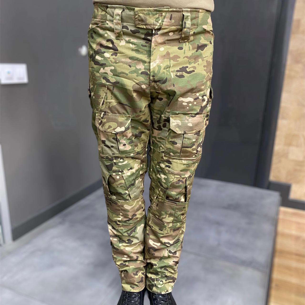 Военная форма Combat убакс с брюками 3XL Мультикам (241840-241835) - фото 2