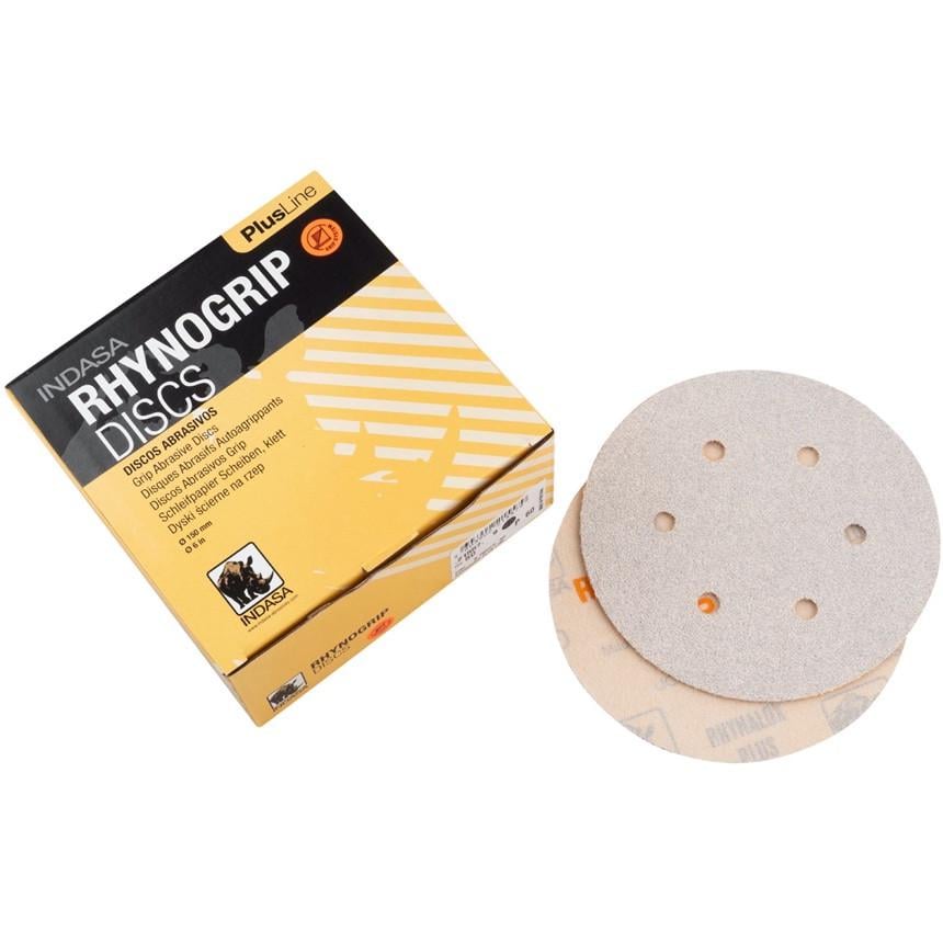 Круг шлифовальный Indasa Rhynogrip Plus Line Ø 150 мм P60