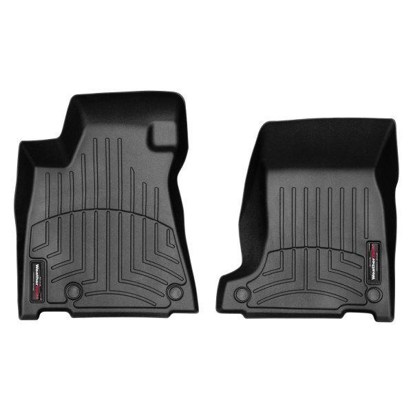 Коврики в салон WeatherTech для Maserati Levante 2019- передние с бортиком Черный (4415191)