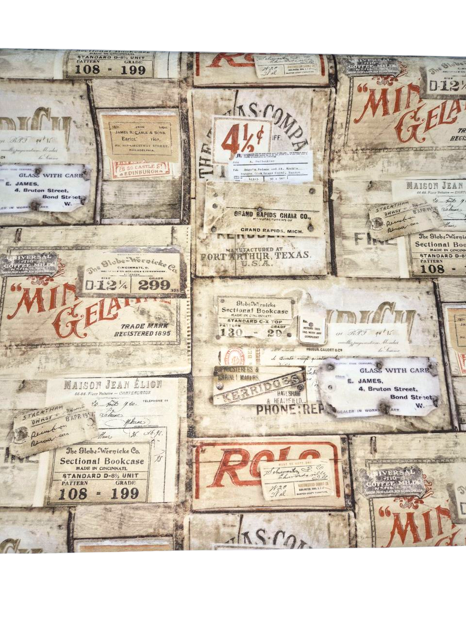 Шпалери вінілові Слов'янські шпалери 10,05x1,06 м Бежевий (330-05) - фото 5 Шпалери вінілові Слов'янські шпалери 10,05x1,06 м Бежевий (330-05) - фото 5