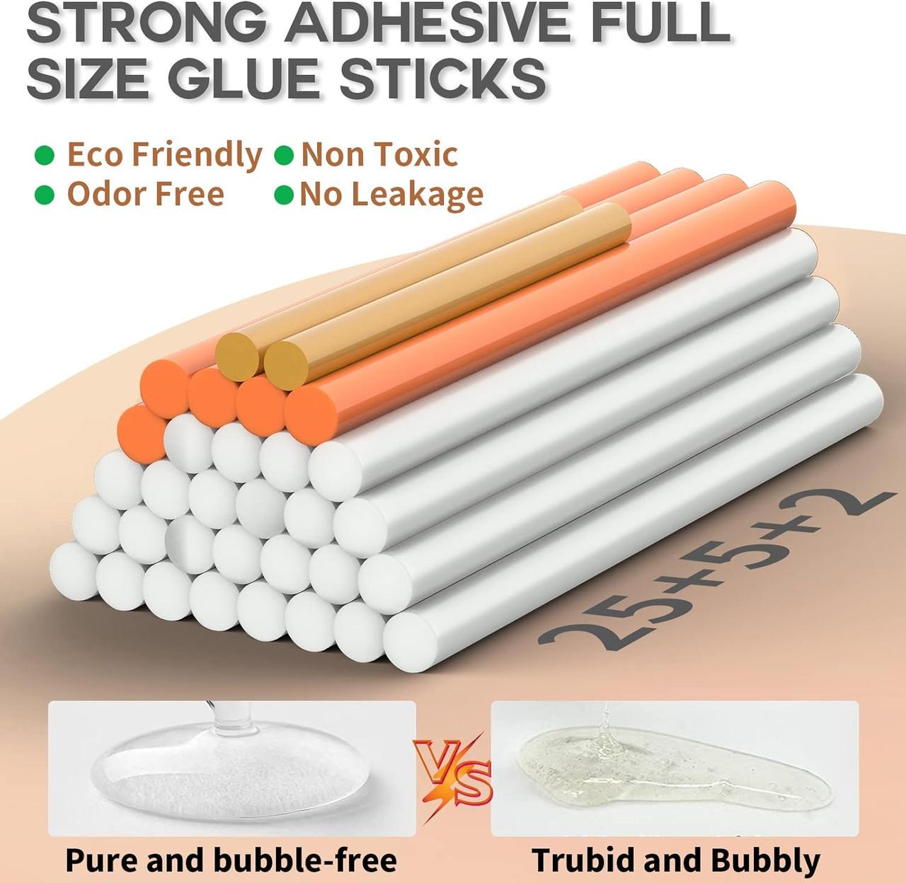 Пістолет клейовий бездротовий 20 В з 30 стрижнями - фото 5 Пістолет клейовий бездротовий 20 В з 30 стрижнями - фото 5