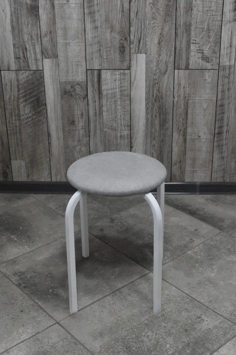 Табурет кухонний Стандарт 30х45 см Сірий/Білий (28374201)