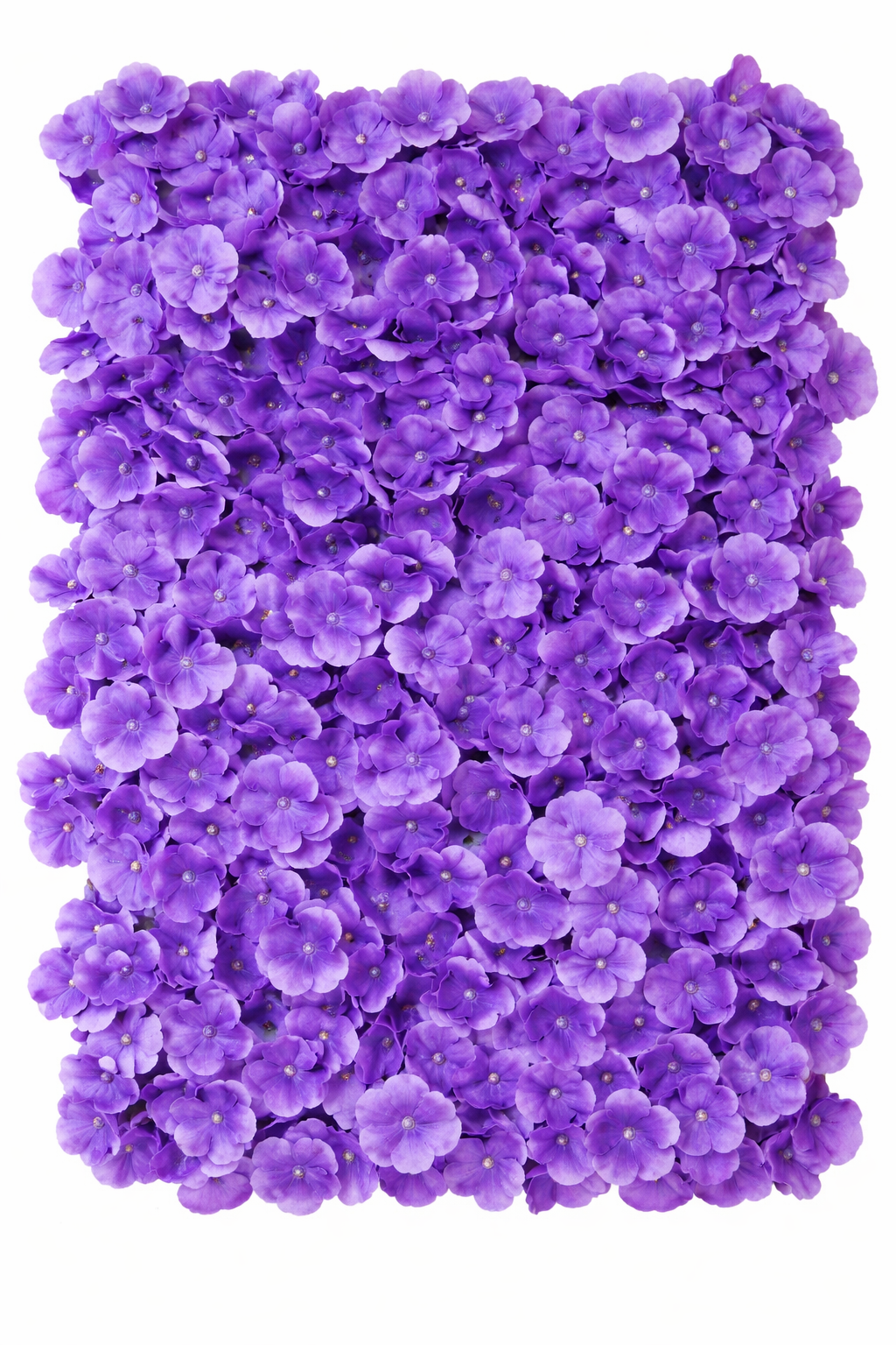 Искусственный фитомодуль из цветов Гортензия 40х60 см Сиреневый (9089-013)