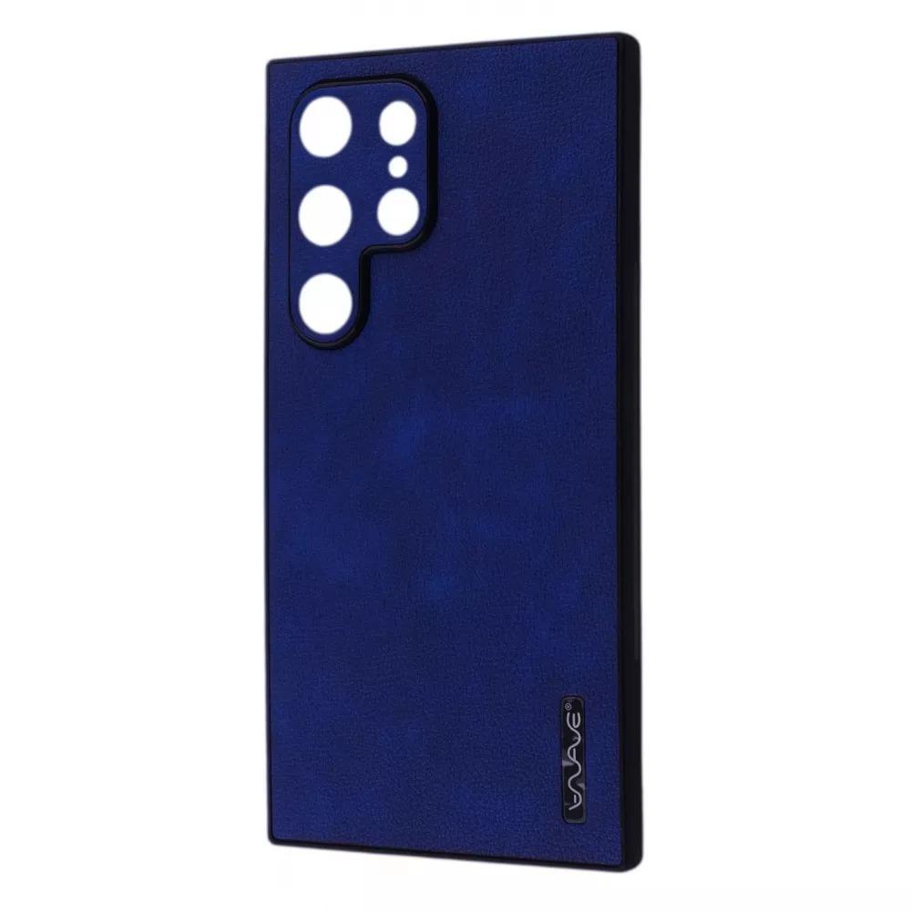 Чехол для телефона WAVE Leather Case Samsung Galaxy S24 Ultra Blue