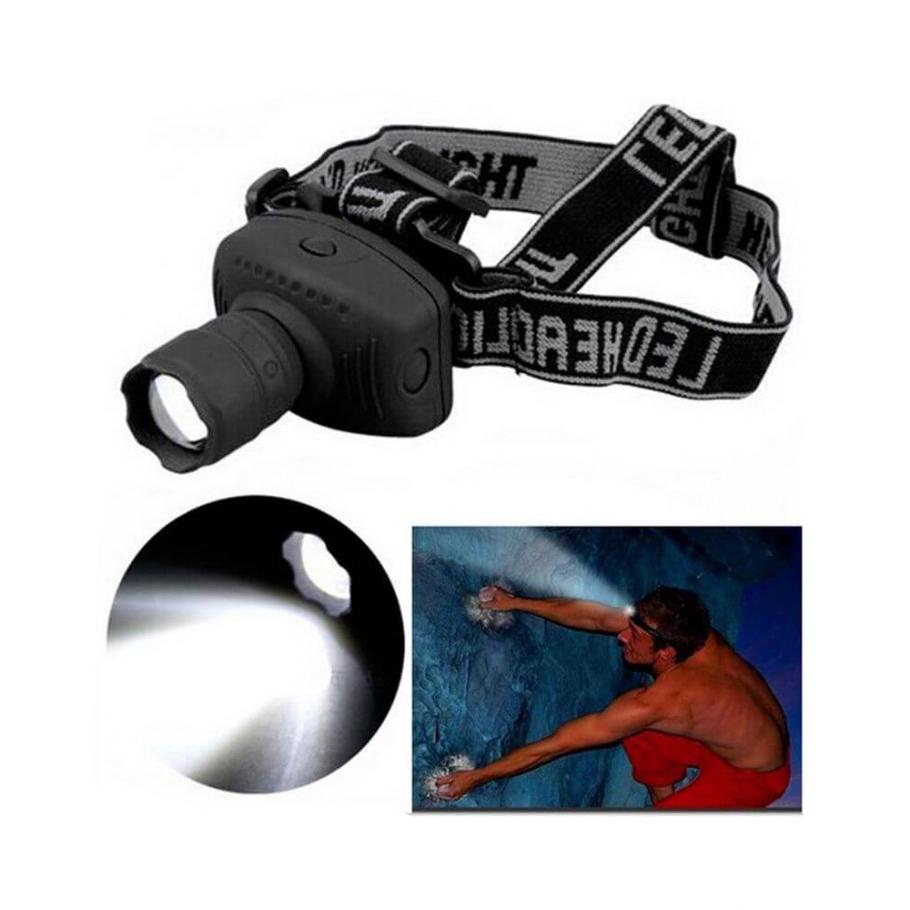 Ліхтар потужний налобний із зумом Bigem BM-005 на батарейках три режими роботи 100 м - фото 6 Ліхтар потужний налобний із зумом Bigem BM-005 на батарейках три режими роботи 100 м - фото 6