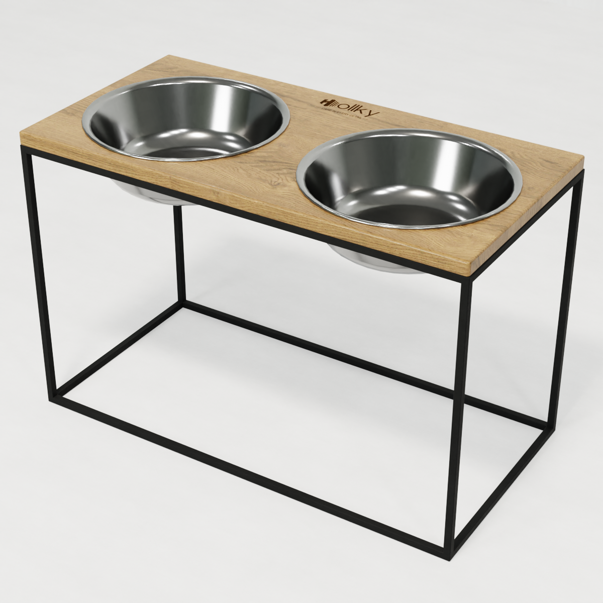 Миски на подставке для очень больших собак Hollky Base XXL40 2х2,8 л (BXXL40-643240-BLNT) - фото 9 Миски на подставке для очень больших собак Hollky Base XXL40 2х2,8 л (BXXL40-643240-BLNT) - фото 9