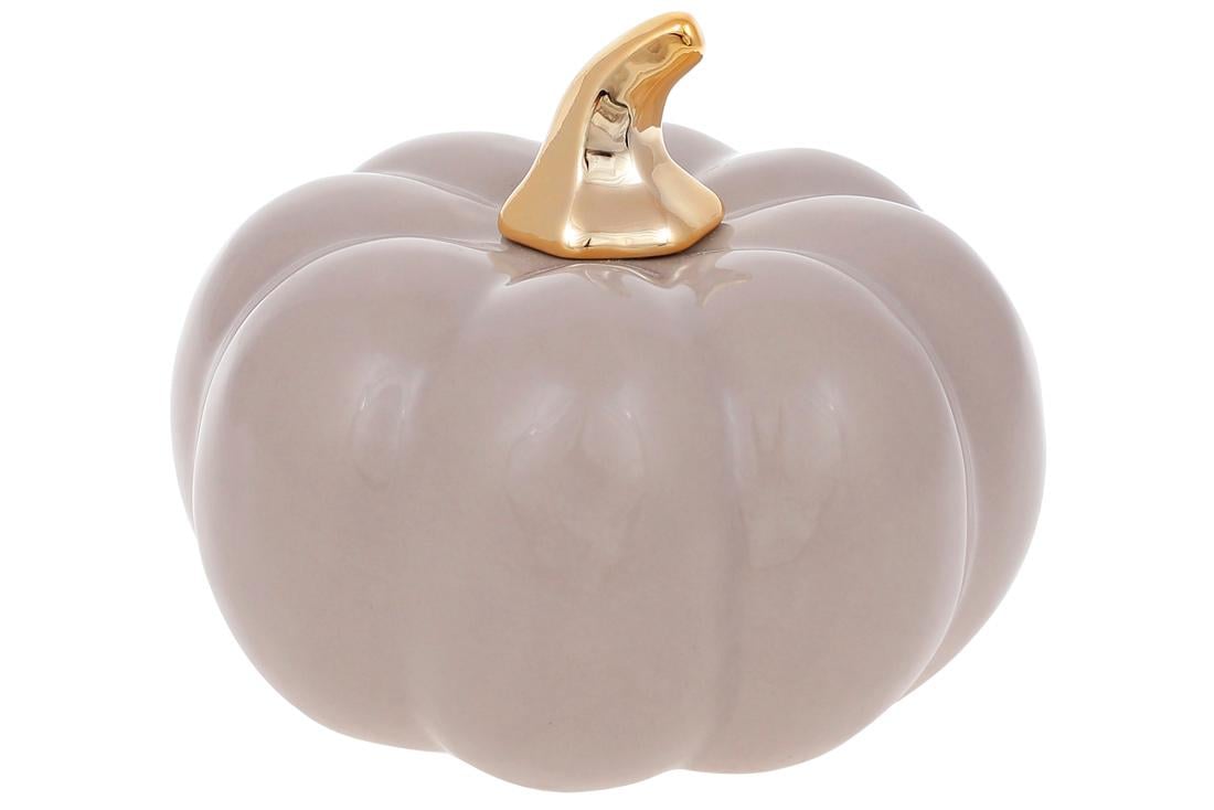 Статуэтка декоративная BonaDi Тыквушка Бежевый/Золотистый (727-433)