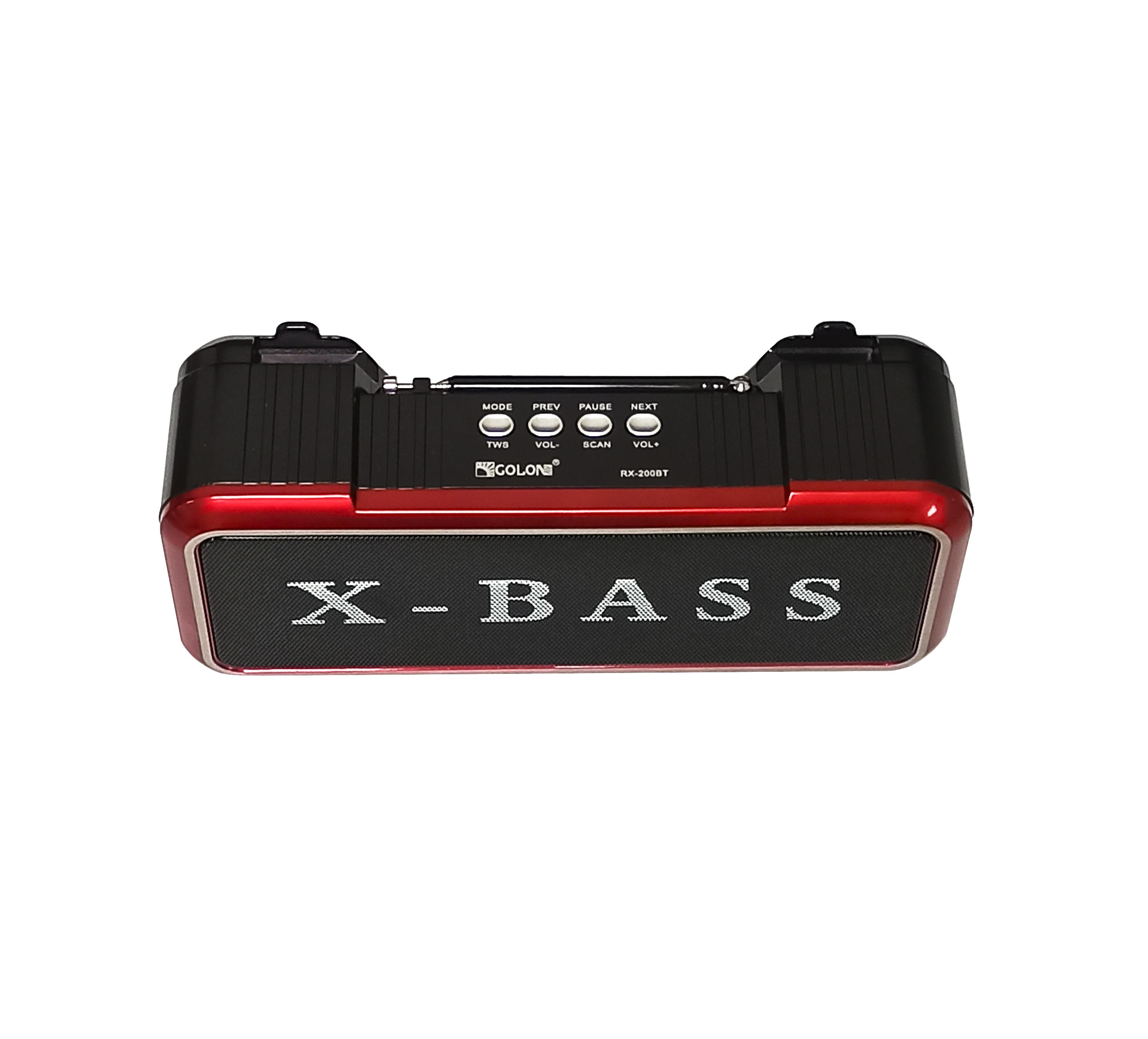 Блютуз колонка Golon RX-200BT (30300) - фото 4 Блютуз колонка Golon RX-200BT (30300) - фото 4