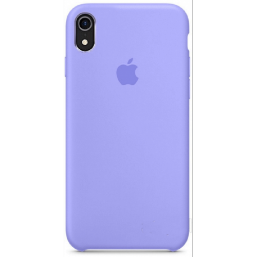 Чехол SIlicone Case для iPhone XR Protective Matte Light Purple