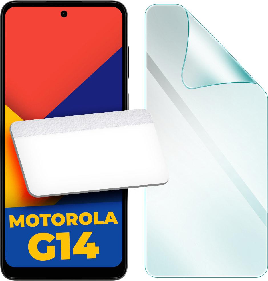 Гидрогелевая защитная пленка H-GelPro Motorola G14 (34924)