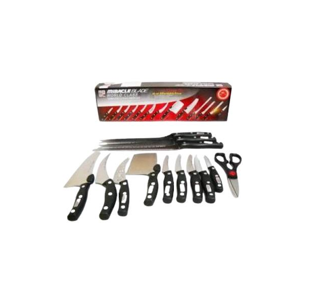 Набір ножів Miracle Blades Чорний (858e293b_369)