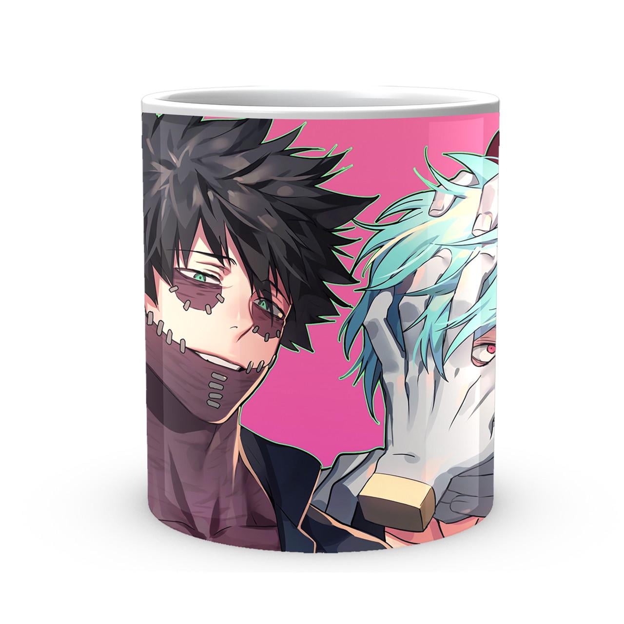 Чашка GeekLand My Hero Academia Даби и Шигараки Розовый (MHA 02.514)