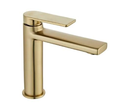 Смеситель для умывальника Rea Verso матовое Золотой (REA-B6555)