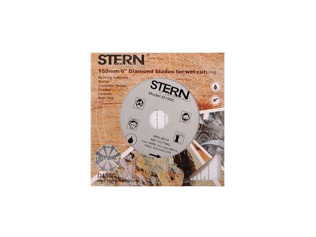 Диск алмазный Stern 150х22,2 мм 1,9 мм керамика (21-228) Диск алмазный Stern 150х22,2 мм 1,9 мм керамика (21-228)