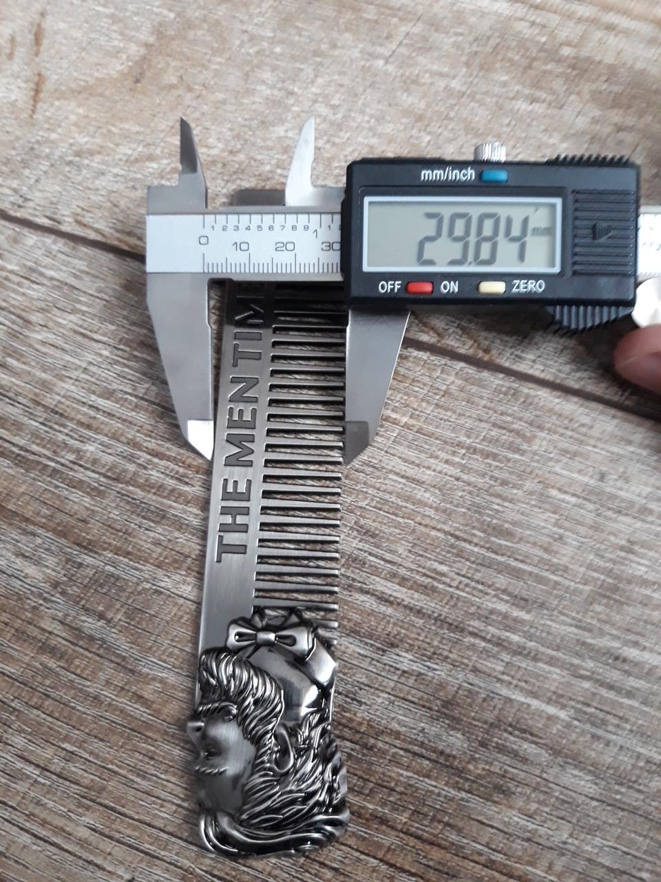 Гребінець-гребінь металевий для чоловіків Barber THE MEN TIMES (1533699199) - фото 9 Гребінець-гребінь металевий для чоловіків Barber THE MEN TIMES (1533699199) - фото 9