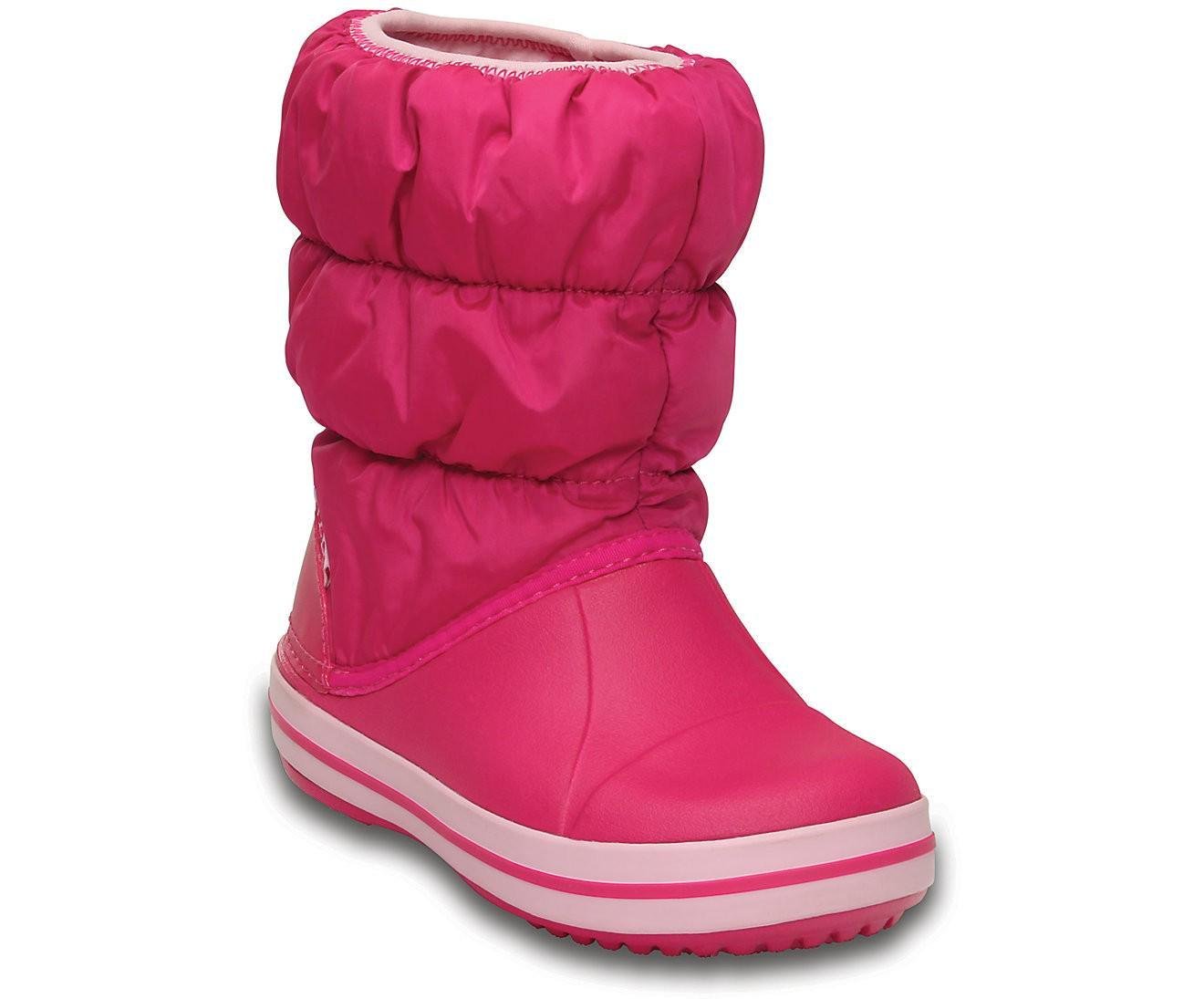 Сапоги детские зимние Crocs Kids Winter Puff Boot р. 13/30 19,5 см Candy Pink (12156732) - фото 2 Сапоги детские зимние Crocs Kids Winter Puff Boot р. 13/30 19,5 см Candy Pink (12156732) - фото 2
